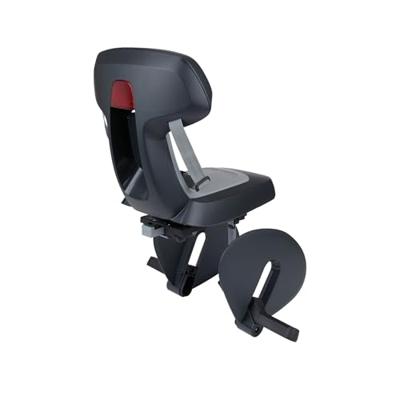 Polisport achterzitje guppy jr. mik-hd donker/lichtgrijs