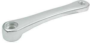 Edge Crankarm links atb 170mm aluminium - zilver
