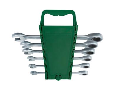 PARKSIDE Steek- en ratelringsleutelset (Recht 6-delig)