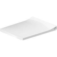 Duravit Viu WC-zitting 46.3x37.1x4.38cm met softclose met quickrelease Kunststof wit Glanzend 0021190000 - thumbnail