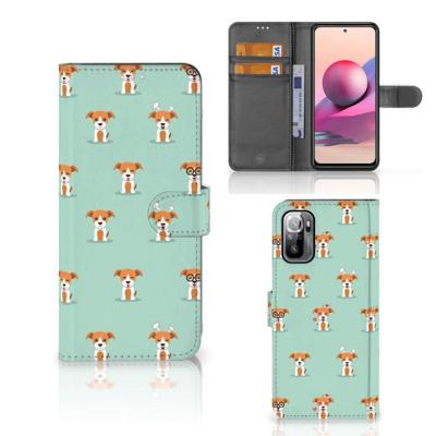 Xiaomi Redmi Note 10/10T 5G | Poco M3 Pro | Telefoonhoesje | Met pasjeshouder | Pups Xiaomi Redmi Note 10/10T 5G | Poco M3 Pro | Telefoonhoesje | Met pasjeshouder | Pups