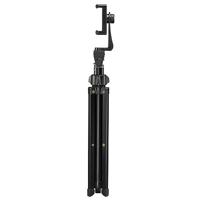 Hama Rotary Smartphone statief set 1/4 inch werkhoogte = 41,5-150 cm, zwart - thumbnail