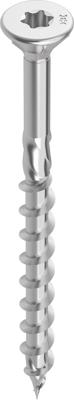 HECO-TOPIX vlonderschroeven - platkop - 5x60mm - RVS A2 - Torx-25 deeldraad - 200 stuks