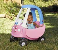 Little Tikes Cozy Coupe Roze Anniversary Loopauto - thumbnail