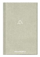 Notitieboek aurora a5 lijn 192 pagina's 80g grijs - thumbnail