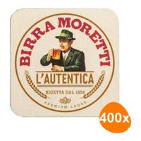 Birra Moretti - Bierviltjes - 400 stuks (4x 100 stuks) - thumbnail