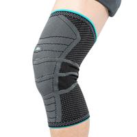 E-life Bio-Contour Sport Kniebrace - L - Grijs - thumbnail