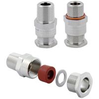 Weidmüller 1185310000 Wartel Met dichting, Met trekontlasting M25 RVS Natuur 160 stuk(s) - thumbnail