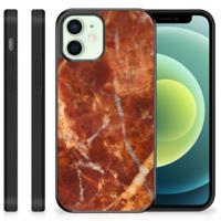 iPhone 12 Mini Gripcase Marmer Bruin - thumbnail
