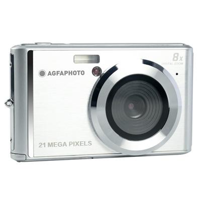 AgfaPhoto DC5200 Digitale camera 21 Mpix Zoom optisch: 0 x Zilver Geïntegreerde accu, Met ingebouwde flitser