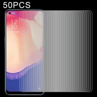 Voor OPPO Reno4 SE 50 PCS 0 26mm 9H 2.5D Gehard glas film - thumbnail