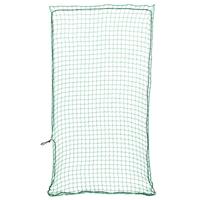 VidaXL Aanhangwagennet elastisch touw 4x2 m polypropeen groen - thumbnail