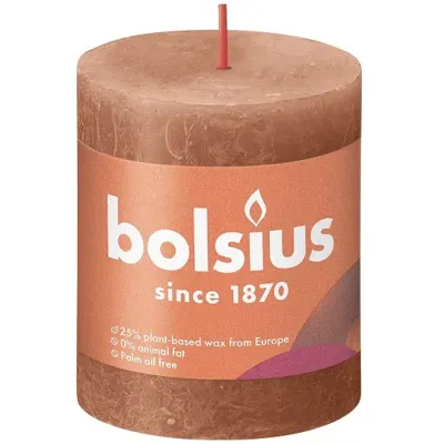 Bolsius Stompkaars 8cm Rusty Pink Bolsius Stompkaars 8cm Rusty Pink