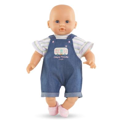 Corolle jeans overall met t-shirt kleine ontdekker - 30cm Corolle jeans overall met t-shirt kleine ontdekker - 30cm