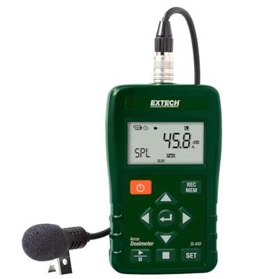 Extech SL400 Decibelmeter Datalogger 30 - 143 dB 20 Hz - 8 kHz USB