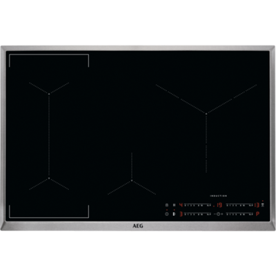 AEG 6000 serie Bridge inductie Kookplaat 80 cm IKE84445XB