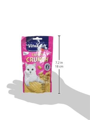 Vitakraft Crispy Crunch anti haarbal kattensnack (60 g) 2 verpakkingen - thumbnail