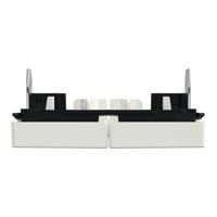 Merten Afdekking Jaloezie-schakelaar System M, 1-M, M-Smart, M-Plan, M-Creativ Polar-wit (glanzend) 432419 - thumbnail