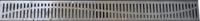 Wiesbaden rooster type 5 voor 3e generatie douchegoot 100 x 7 cm RVS - thumbnail