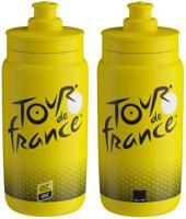 ELITE "fly tour de france" bidon trinkfl. fly tour d e france yellow 550ml - thumbnail