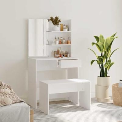Kaptafelset 74,5x40x141 cm wit