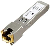 StarTech.com Juniper SFP-1GE-t Compatibele SFP Module - 1000BASE-t - SFP aan RJ45 Cat6/Cat5e - 1GE Gigabit Ethernet SFP - RJ-45 100m - (SFP1GETST) - thumbnail