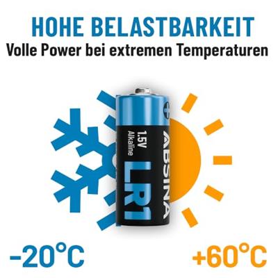 Absina N batterij (lady) N (lady) Alkaline 1.5 V 800 8 stuk(s)