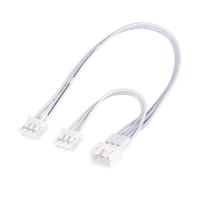 SilverStone shark force 140 argb case fan (wit, 140 x 140 x 25 mm, pwm, 4-1 pin argb (5v led)) - thumbnail