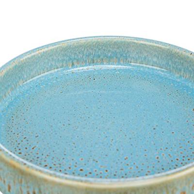 Trixie voerbak / drinkbak keramiek blauw
