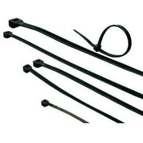 ACT CT1015 Tie Wraps | Kabelbinders | 100 mm/2,5 mm | Zwart | 100 stuks ACT CT1015 Tie Wraps | Kabelbinders | 100 mm/2,5 mm | Zwart | 100 stuks
