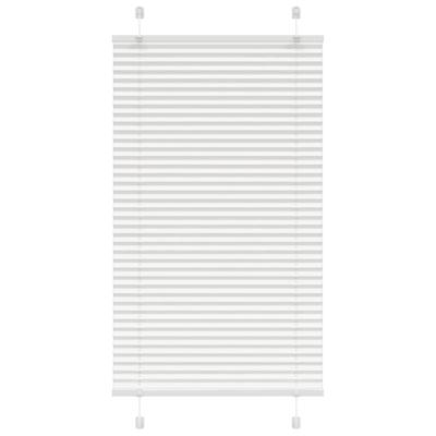 VidaXL Plissé rolgordijn 75x150 cm stofbreedte 74,4 cm polyester wit VidaXL Plissé rolgordijn 75x150 cm stofbreedte 74,4 cm polyester wit