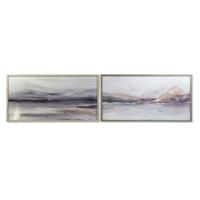 Canvas DKD Home Decor Kristal polyestyreen Canvas 124 x 4,5 x 64 cm - thumbnail