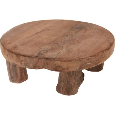 Tafel Teak Dia 20Xh7 cm - Nampook