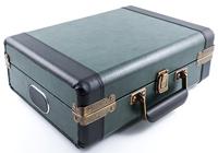 GPO Retro AMBASSADORGRE Bluetooth platenspeler met ingebouwde accu en speakers - thumbnail