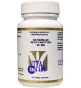 Vital Cell Life Beta caroteen 35mg pro vitamine A 100 Capsules - thumbnail