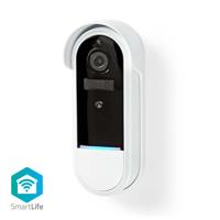 SmartLife Videodeurbel | Wi-Fi | Batterij Gevoed / Transformator | Android© / IOS | Full HD 1080p - thumbnail