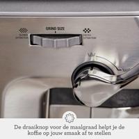 Sage THE BARISTA EXPRESS IMPRESS SES876BSS4 Espresso apparaat Grijs - thumbnail