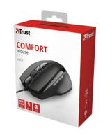 Trust Voca Comfort muis, zwart - thumbnail