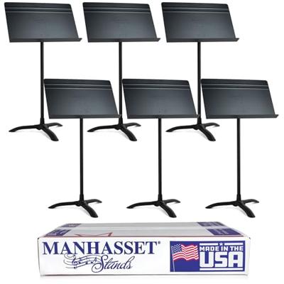 Manhasset 4806 Symphony Stand lessenaar zwart (set van 6) - thumbnail