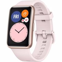Watch Fit - Roze goud - smart watch met riem - silicone - kersenbloesemroze - afmeting pols: 110-190 mm - display 1.64 - thumbnail