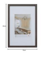 Walther Peppers houten fotolijst 13x18cm grijs - thumbnail