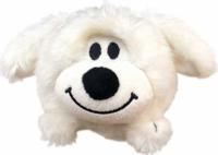 Studio 100 knuffelhond Samson en Marie Squeezy 20 cm pluche wit - thumbnail