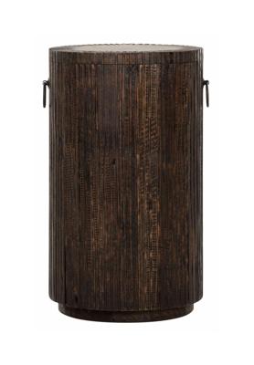 MUST Living Zuil 'Stripe' Teakhout, 60cm hoog