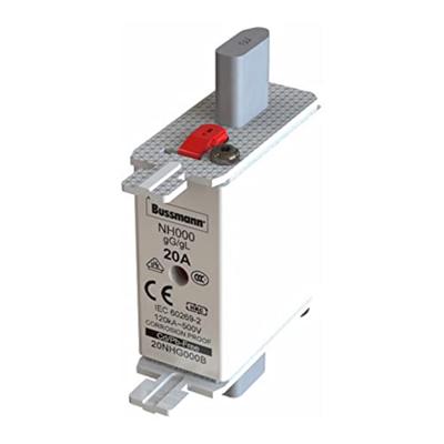 Eaton 20NHG000B NH-zekering Met mechanische beveiligingsweergave Afmeting zekering : 000 20 A 500 V 3 stuk(s) Eaton 20NHG000B NH-zekering Met mechanische beveiligingsweergave Afmeting zekering : 000 20 A 500 V 3 stuk(s)