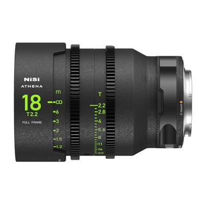 NiSi 18mm T2.2 (E-mount) ATHENA PRIME full frame cinema lens NiSi 18mm T2.2 (E-mount) ATHENA PRIME full frame cinema lens