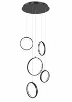 Highlight Hanglamp Olympia zwart klein - thumbnail