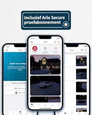 Arlo Go 2 3G/4G LTE draadloze beveiligingscamera, SIM-kaart (lokale opslag) of WiFi IP Cam, 1080p HD, 130˚ kleurennachtzicht, sirene&spotlight, bewegingsdetectie, incl. proefp. Arlo Secure, 1cam, wit
