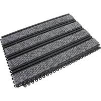 COBA Europe PMP010601 Premier Plus Tiles PVC-plaat (l x b x h) 450 x 300 x 18 mm Zwart, Grijs - thumbnail