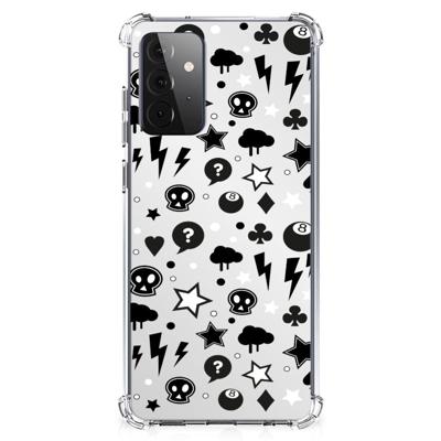 Extreme Case Samsung Galaxy A72 4G/5G Silver Punk Extreme Case Samsung Galaxy A72 4G/5G Silver Punk