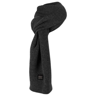 Heatkeeper Thermo Sjaal Heren Knitted Antraciet